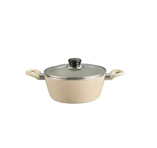 8pcs Nonstick Cookware Set Pots And Pans Granite-Coated Aluminum Kitchen Cookware Sets