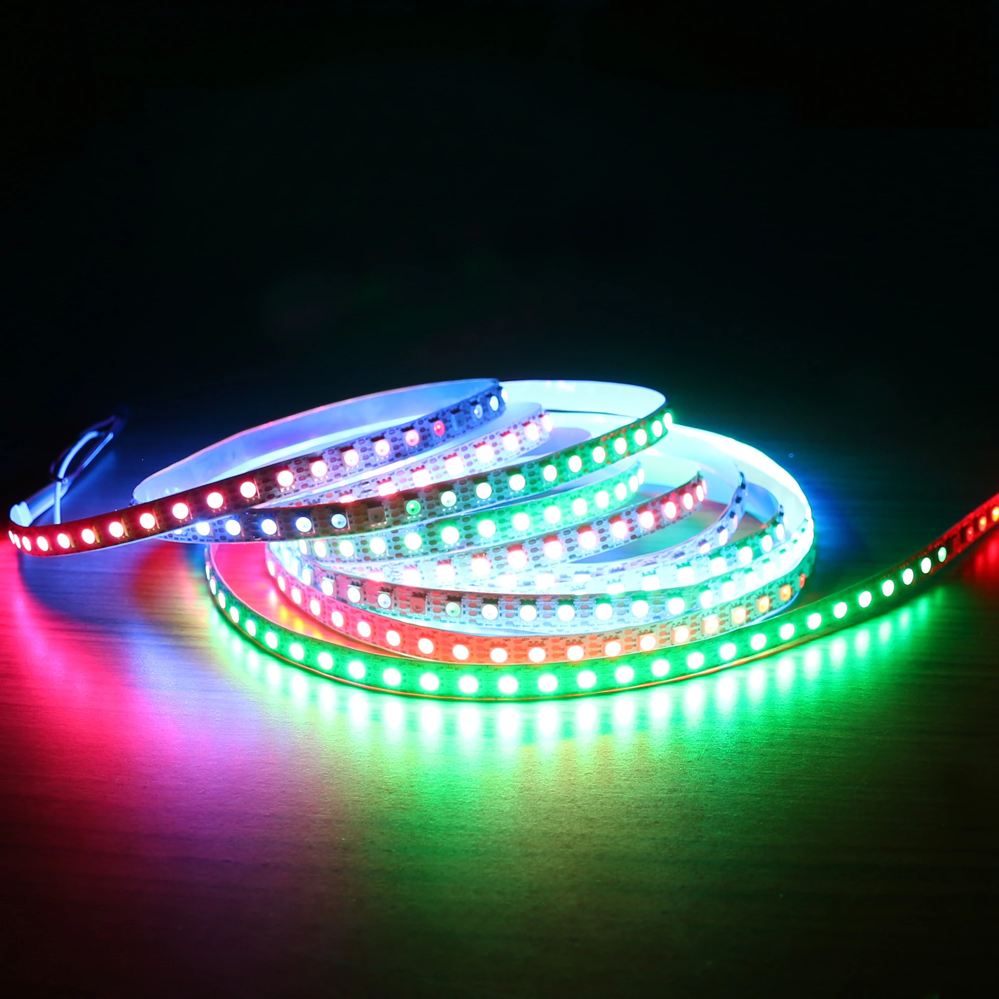 Running rgbic 144 led/m 5m 10M Roll Flexible 5v 12v 24v SMD 5050 Ws2815 WS2812 SK6812 Addressable Rgbw Rgb Led Strips Light