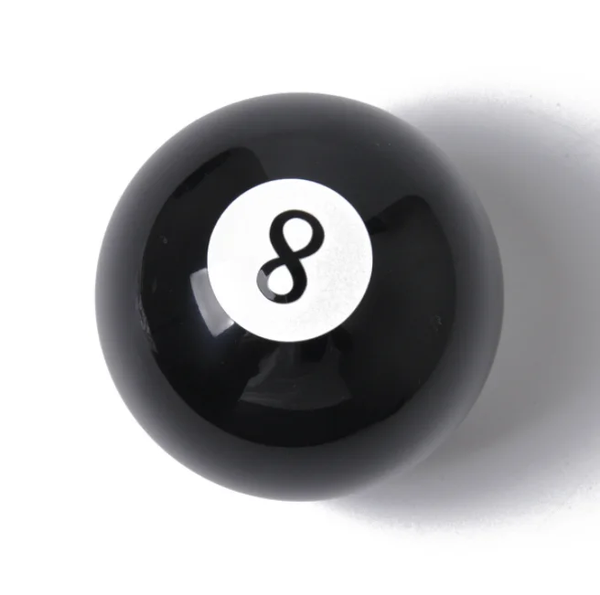 
#8 Eight Pool Ball custom Gear Car Lever Truck Copper Shifter Shift Knob With M8*1.25, M10*1.25, M10*1.5 ADAPTERS 