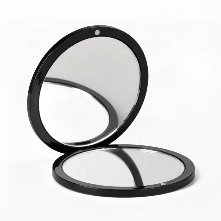 Portable Round Folded Mirrors Rose Gold Silver Making Up For Personalized Gift Pocket Mirror