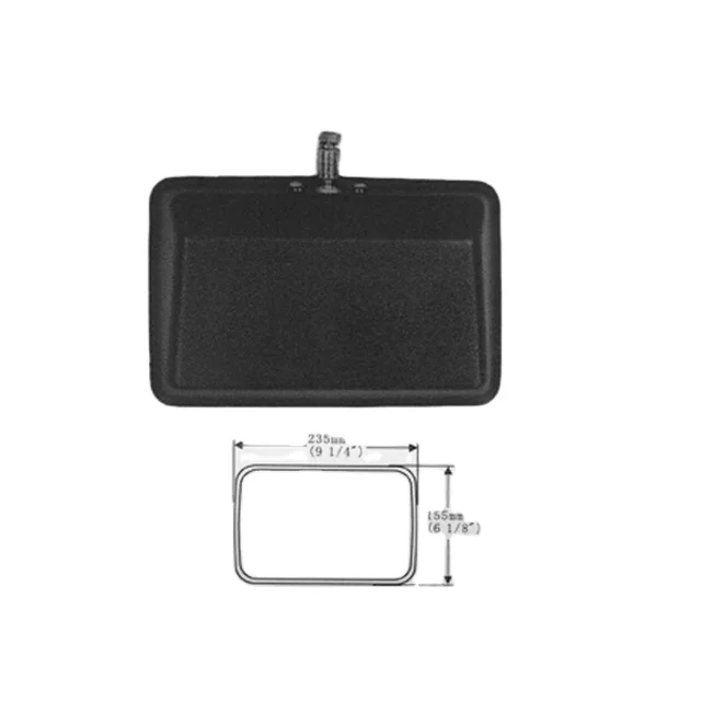 HV-RM16 Truck spare parts rearview mirror 91/4*61/8 flat glass mirror