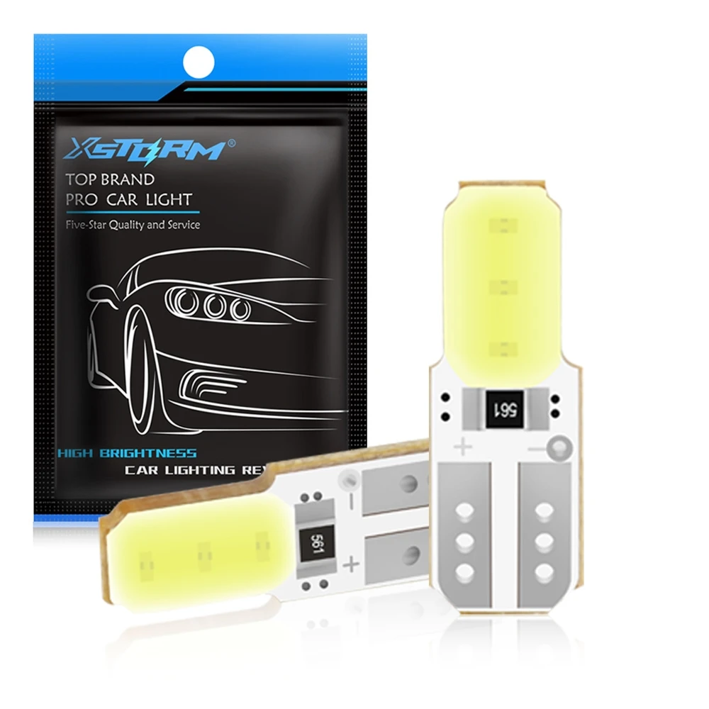 Hot Sale 24V W5W T10 Bulb 168 501 194 Led COB Canbus Lights Wedge Car Interior Dome Reading Signal Light Error Free White