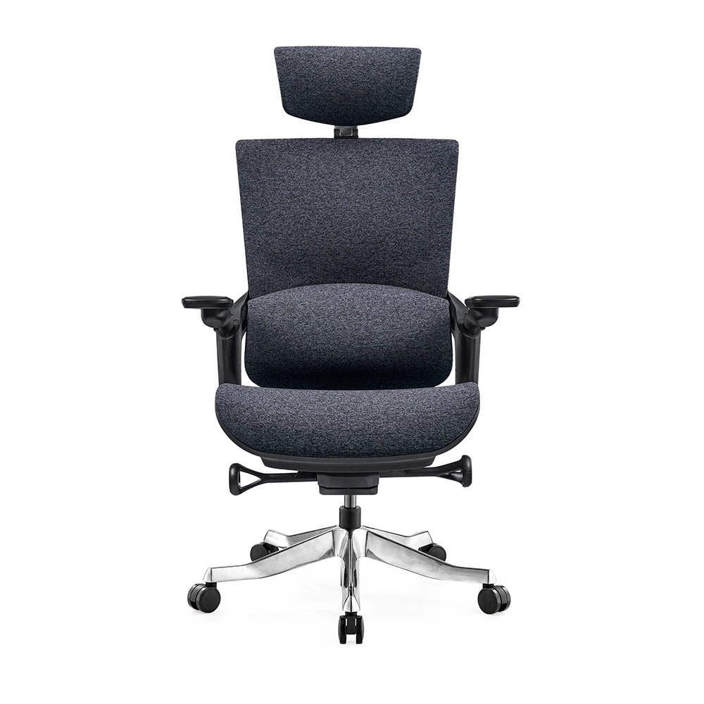 Удобный офисный стул прочный самый модный тканевый алюминиевый современный вращающийся