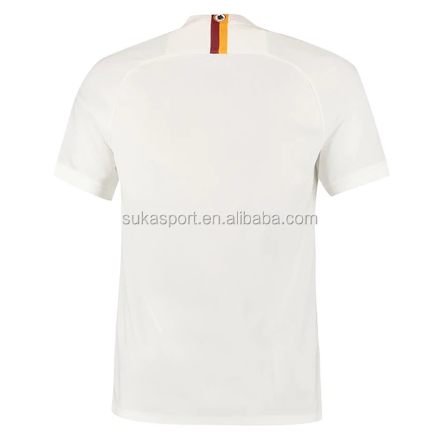 new dzeko jersey 19 20 season de rossi totti zaniolo home away men adult soccer jersey custom football shirt set