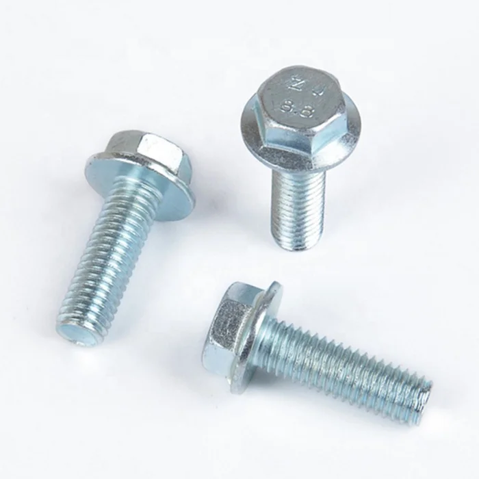 DIN 6921 galvanized hex flange bolt