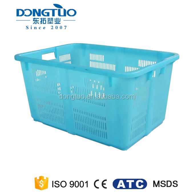 Customized plastic laundry basket plastic supermarket basket plastic market mesh box