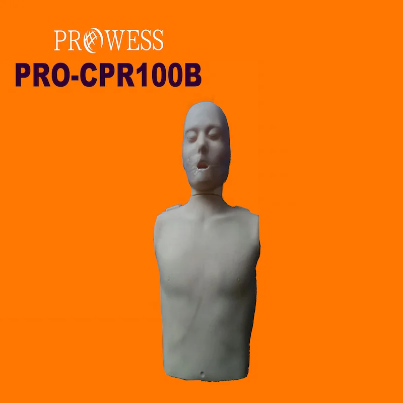 PRO-CPR100B Medical teaching multifunction modeling lifelike Half body CPR training manikin(Simple)