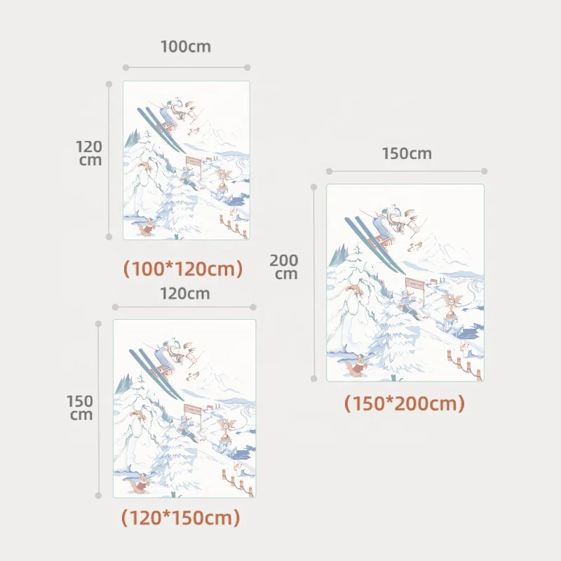 USBETTAS Hot Sell Baby 100% Cotton Quilt Cover Cute Cartoon Newborns Blanket Quilting Infants Quilts No Filler Babies Products