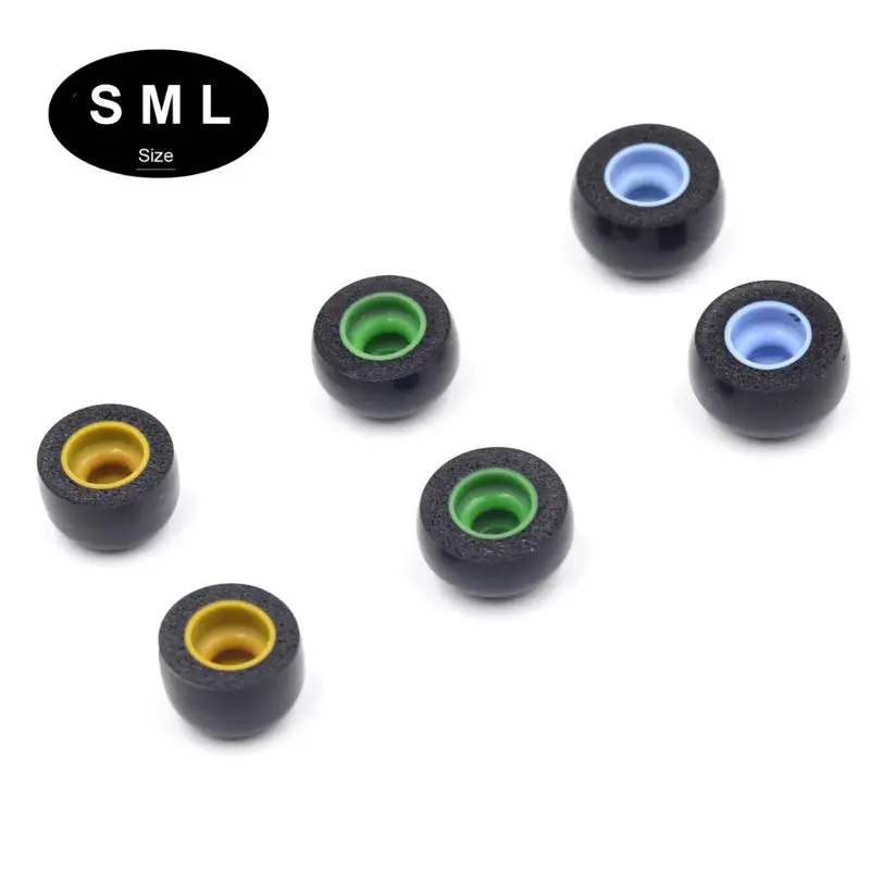 2021 For TWS Replacement Memory Foam Ear Tips TWS Earbuds Sleeve for Jabra Elite 65t For SONY WF-1000XM3 Eartips