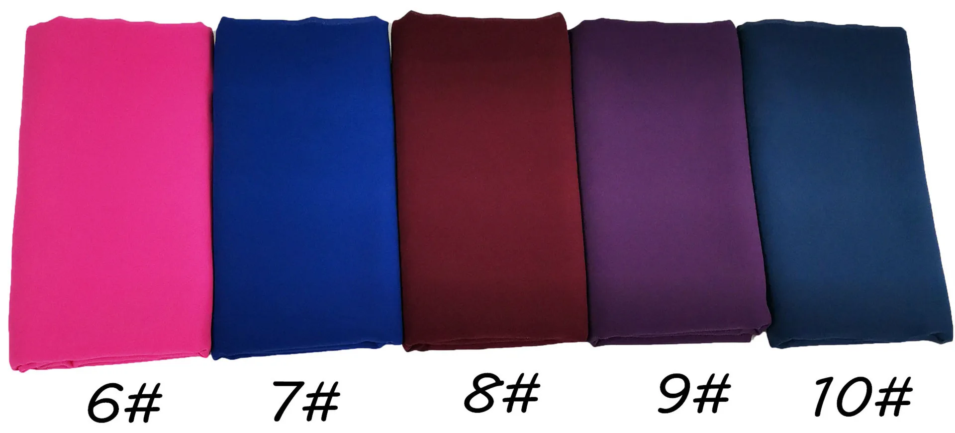 SC-164 Factory Price 23Colors Accessories Thin Diamond Chiffon Hijab Caps Underscarf Fashion Long Women Muslim Scarf Women Hijab