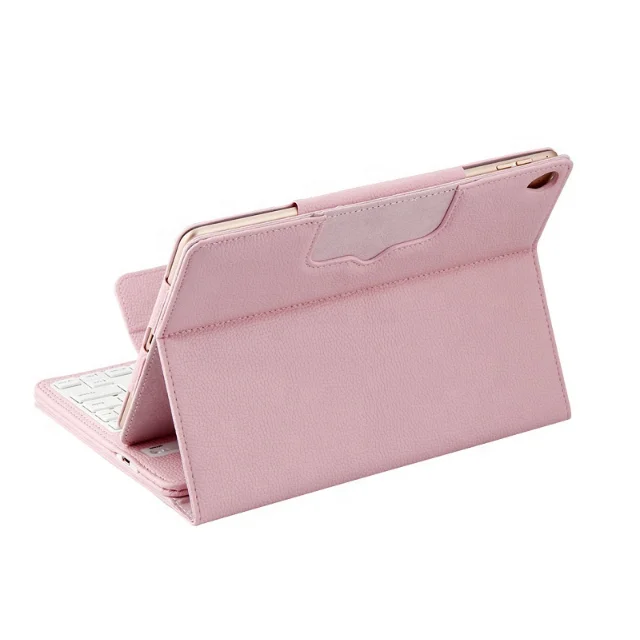 Wireless keyboard for ipad portable leather folding mini keyboard cover