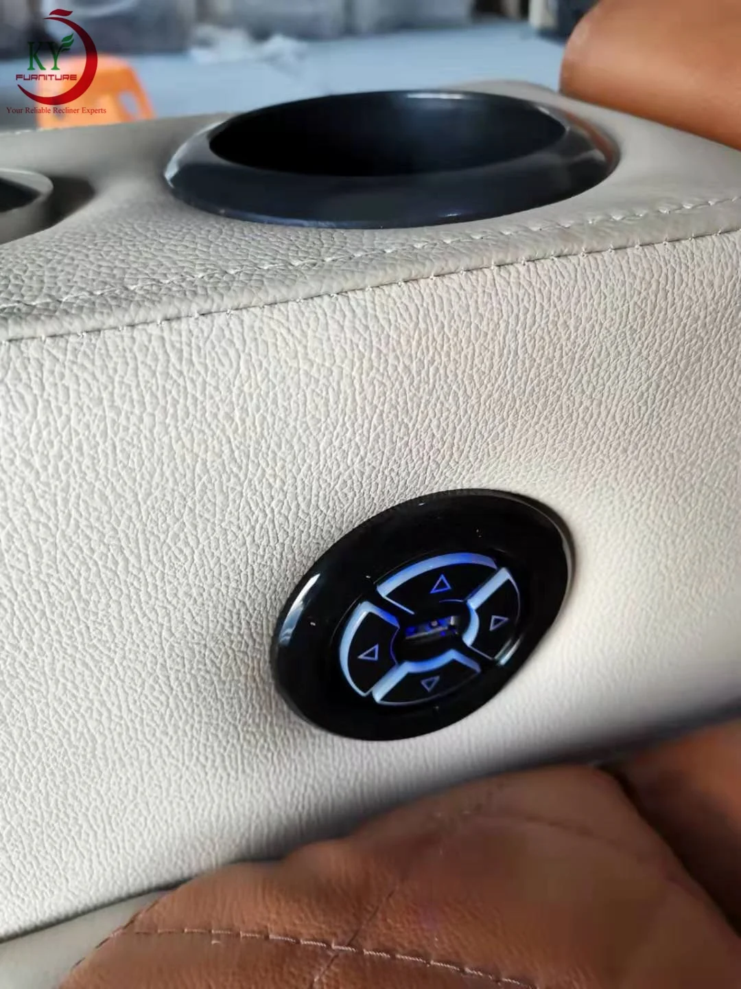 Мебель JKY ZOY Power для домашнего кинотеатра кресло с откидной спинкой коммерческой мебели кубочками и ящиками хранения