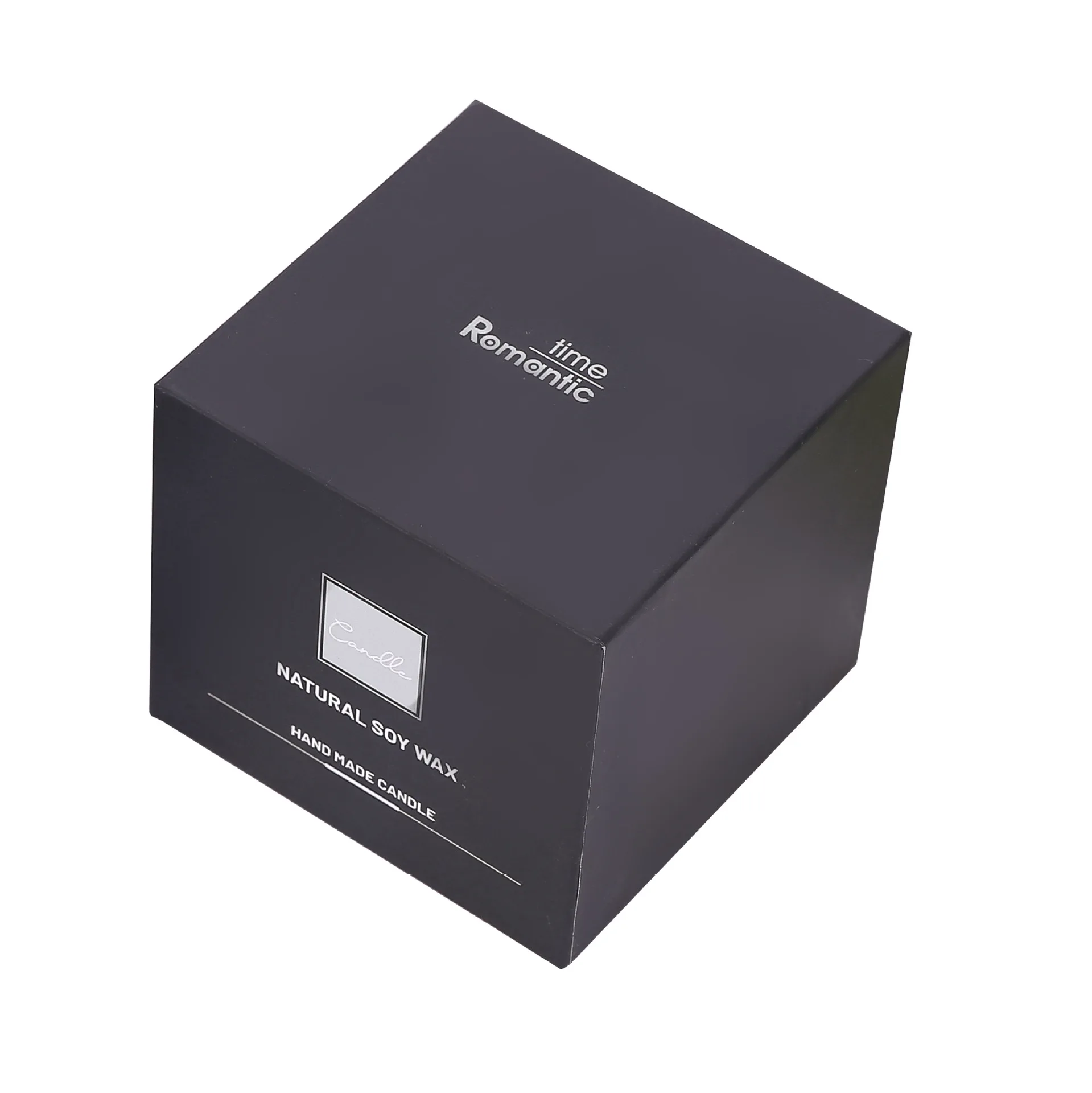 Customized Perfume Gift Box candle carton  heaven and earth cover incense candle packaging box