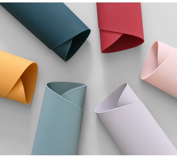 Nordic household heat proof insulation Western simple water drop shaped fan shaped table silicone mat