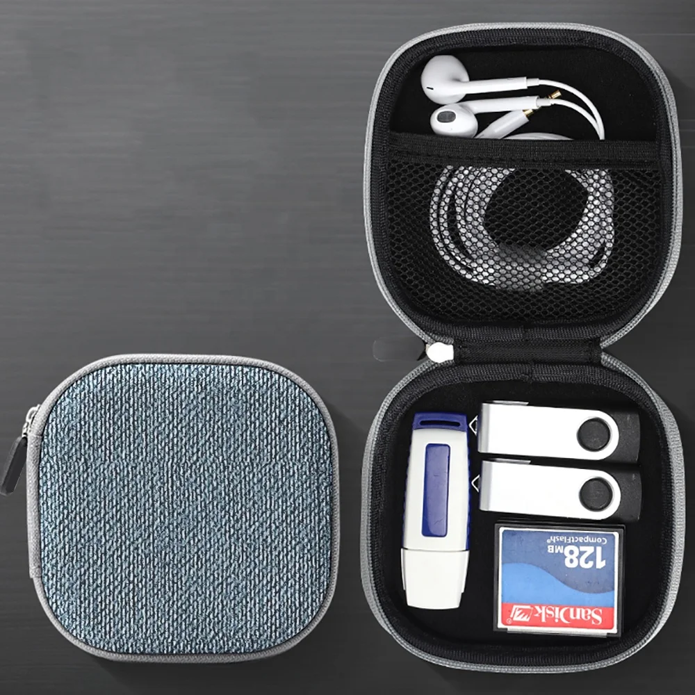 Travel Accessories Organizer Case Portable Electronic Pouch Gadget Bag for MacBook Power Adapter Chargers