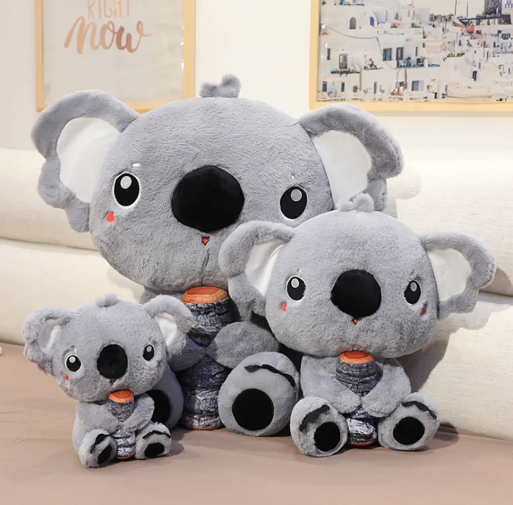 Hot Selling Custom 10-110cm Cute Anime Cartoon Animal Stitch Soft Pink Plush Doll Stuffed Toy For Birthday Gifts