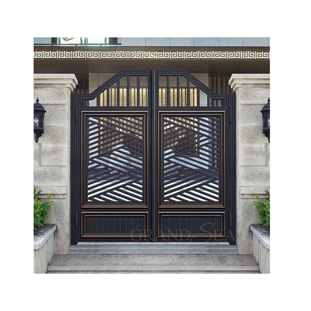Hot Sale Manufacture Quality Residential aluminum garden aluminum gate gates residential