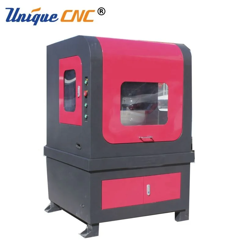 Semi-closed heavy duty steel structure mould metal cnc router 3 axis cnc milling machine 4040 6060