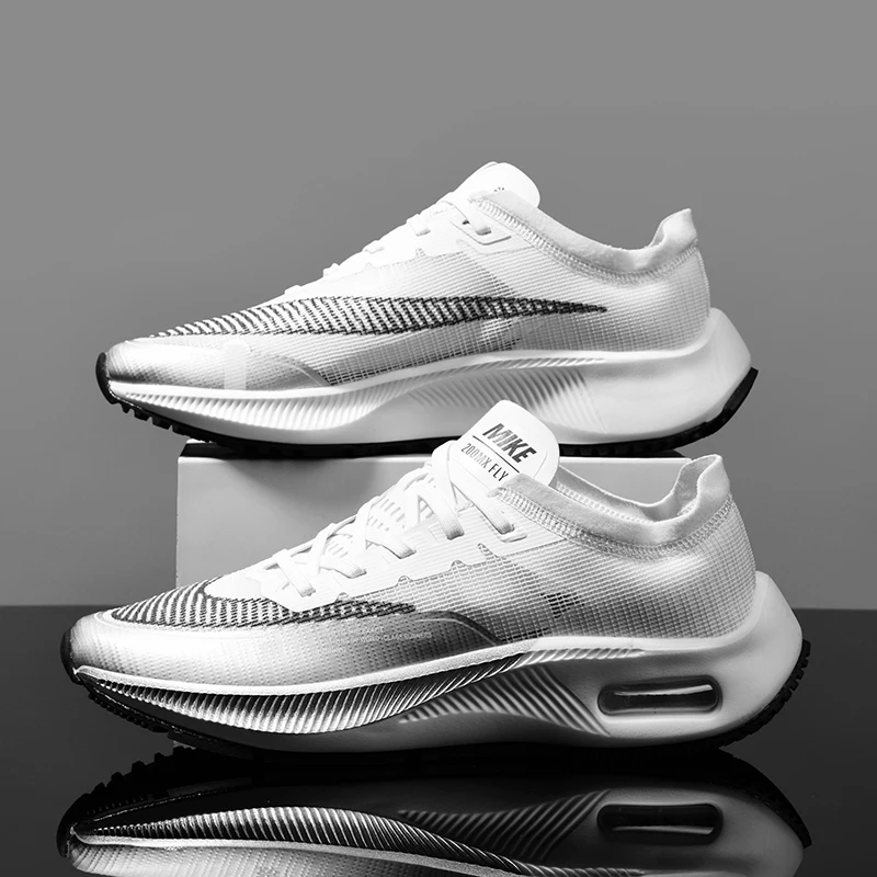 New Sports Shoes Design Custom Logo Women Fitness Walking Breathable Running Shoes Zapatillas Men Sneakers