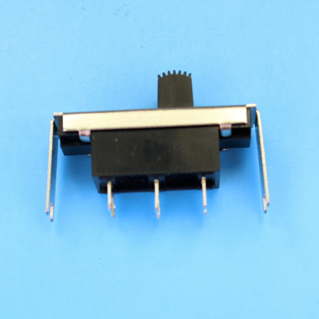Factory Outlet SS- Series Side dial single row 3 pin micro slide switch 2-speed horizontal plug-in switch DC 50V 500mA