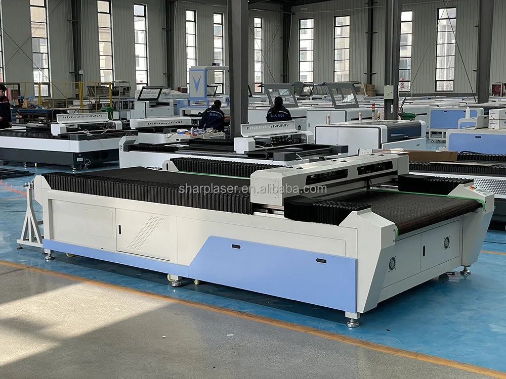 industrial continous nylon fabric hypalon fabric laser cutting machine for cloth