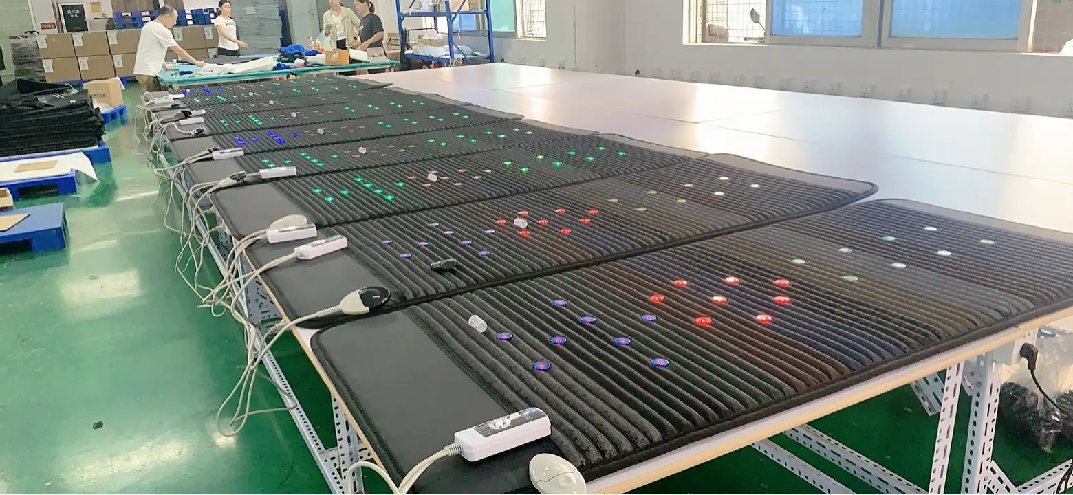 New hot selling Factory direct sale PEMF crystal bio infrared mat therapy beauty and slimming health products