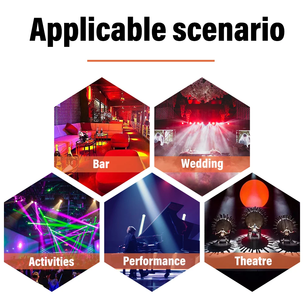 Stage Lighting 200w 300w 400W Spot Light Profile Spotlight Cool/Warm White Can Change Shape Led Profile Spotlight Stage Lights