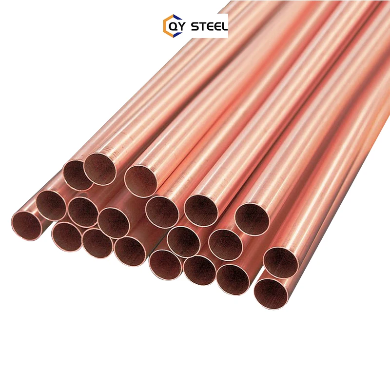 Copper Tube Engineering Copper Pipe Complete Specifications C44300 Brass Tube Round Pipe Brass Copper pipe Product Straight