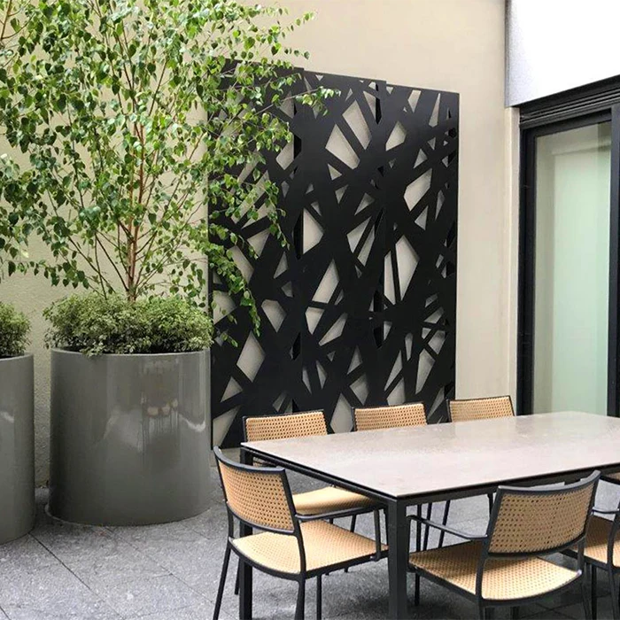 YDX Black Taitium 201/304/316 Stainless Steel Room Divider And Screen Partition