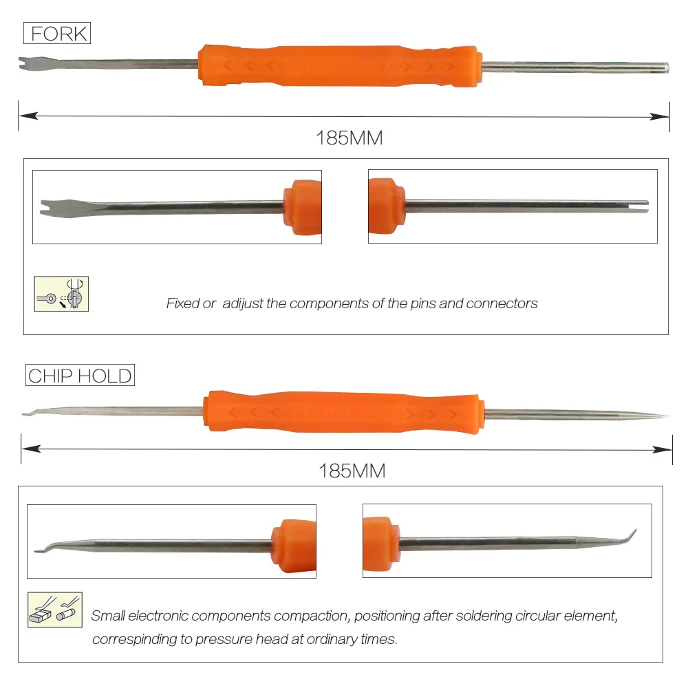 BGA 6 pcs soldering tools Repair Tools Set Professional Steel Solder Disassembly Tools BST-SA-10