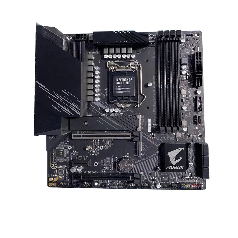 Игровая материнская плата B560M AORUS ELITE, чипы B560, Материнская плата Gigabyte B560M H для ПК с поддержкой процессоров 11 серии Intel Core