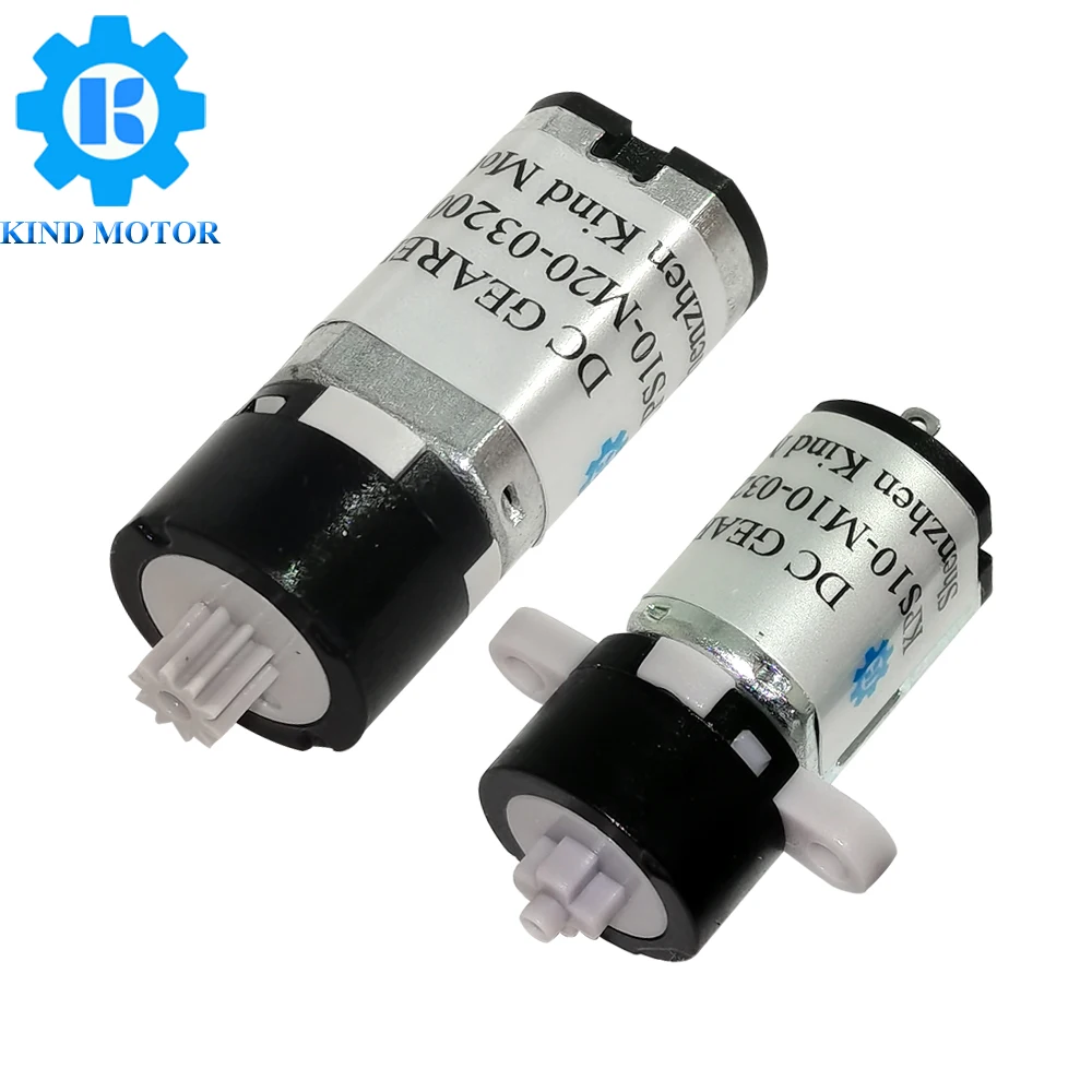Micro 10mm 1.5v 3v 6v Dc plastic planetary gear motor with mounting ear and with cable