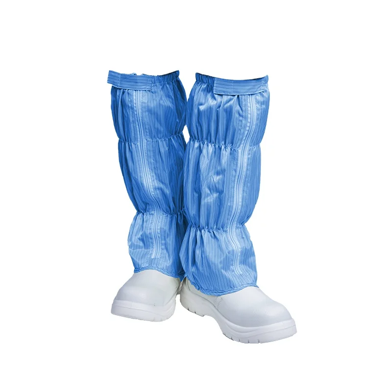 Cleanroom pu upper Pvc Sole Breathable Antistatic Boot Working Safety Shoes Anti-static esd cleanroom boot