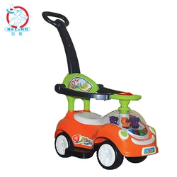 Производители BLM, оптовая продажа, детская игрушка для катания, четырехколесная игрушка для раннего развития с пушками для автомобиля
