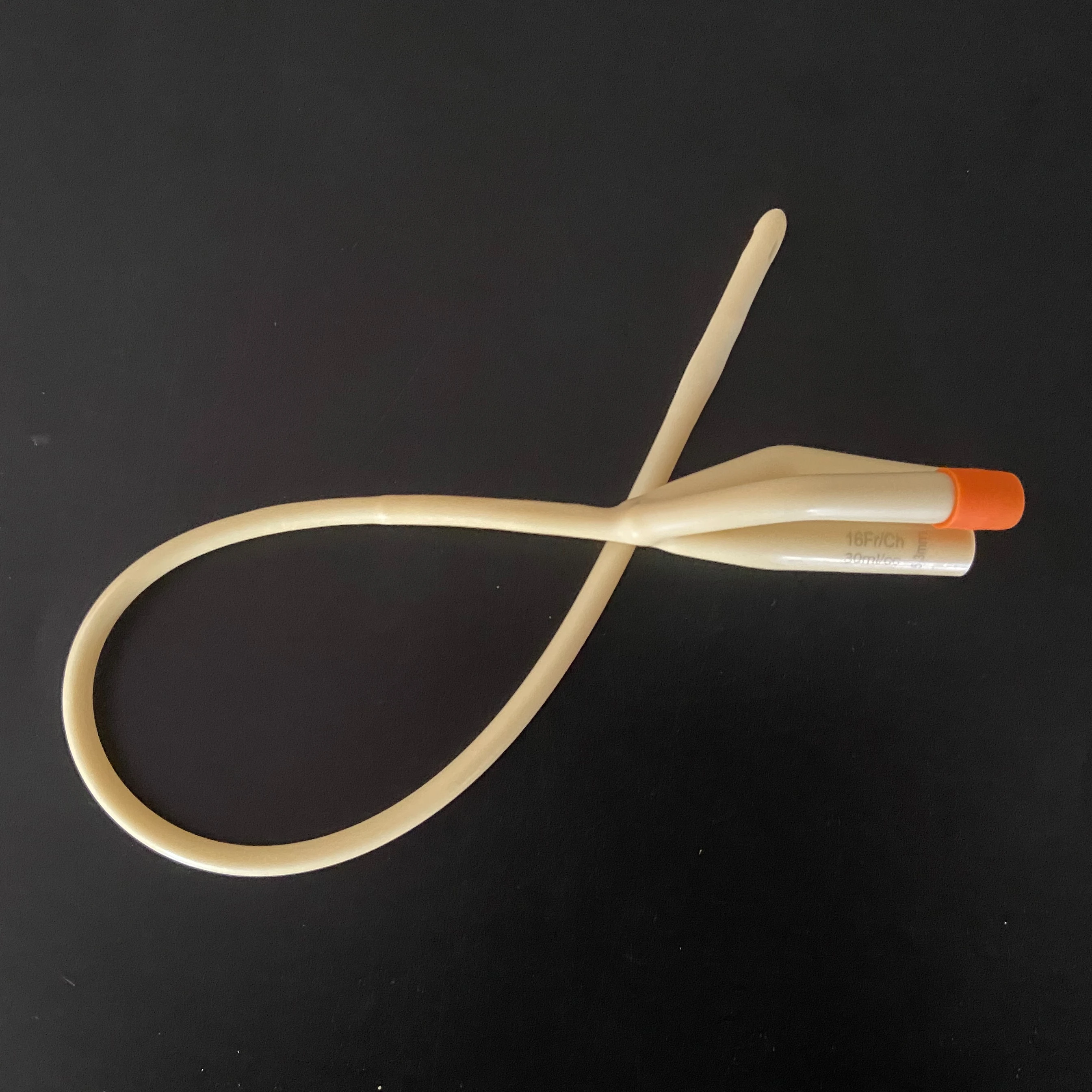 Foley шар 100% с силиконовым покрытием 3 ходовой катетер Фолея 16FR/ч, 30 мл/CC мочевой катетер