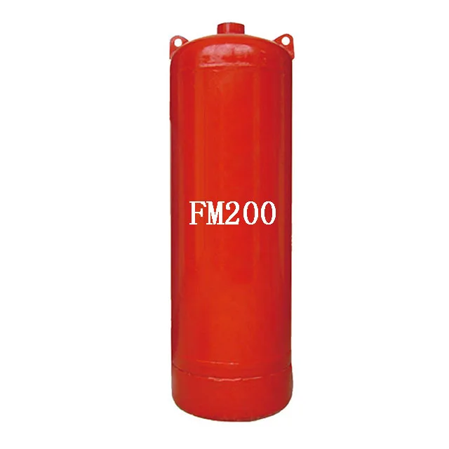 
Factory direct price industrial fire extinguishing empty tank heptafluoropropane cylinder Fm200 70L-180L 