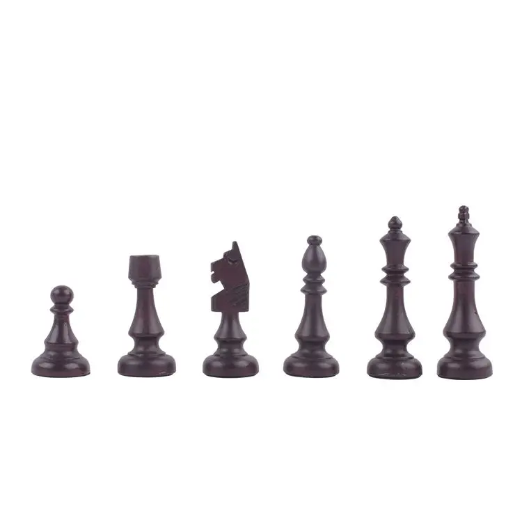 Limited time special sale 7cm magnetic exquisite wooden chess pieces without chess box