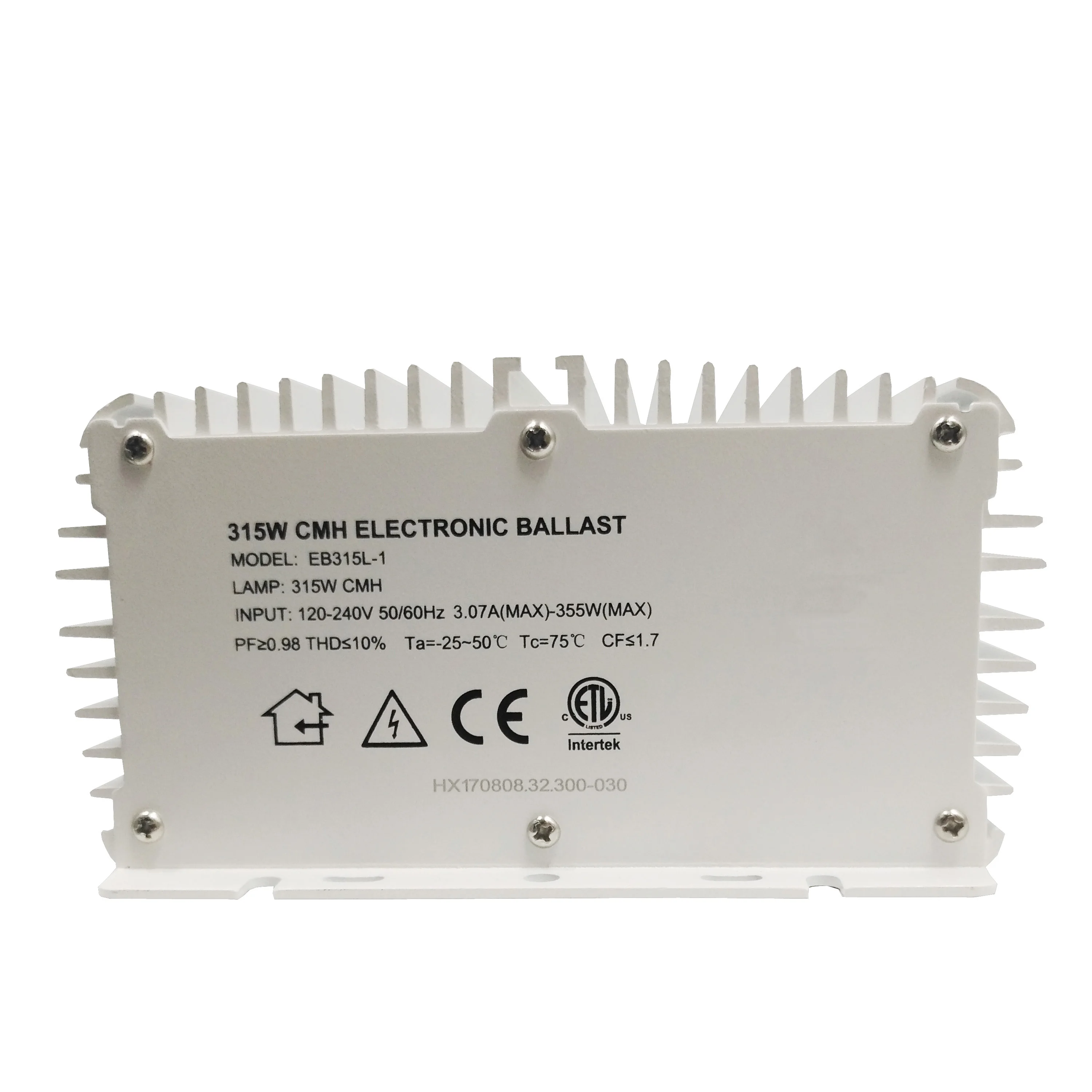 120-240V 315W Low frequency No Dimmable CMH Electronic Ballast