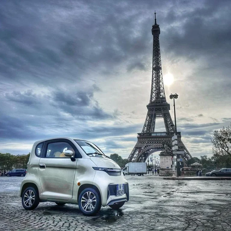 2023 китайский высококачественный электрический автомобиль eec сертификат 4 колеса Электрический скутер 2-дверный мини-автомобиль