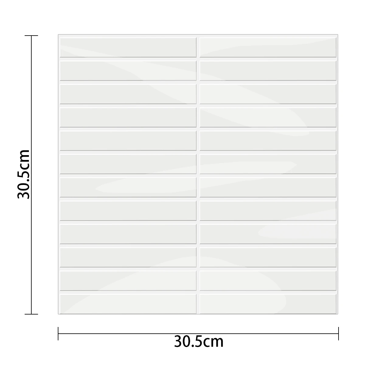 Vivid Tiles Factory Hot Selling Peel And Stick Tile Self-Adhesive Wall Tiles Waterproof Removable For Home Decor Epoxy Sticker