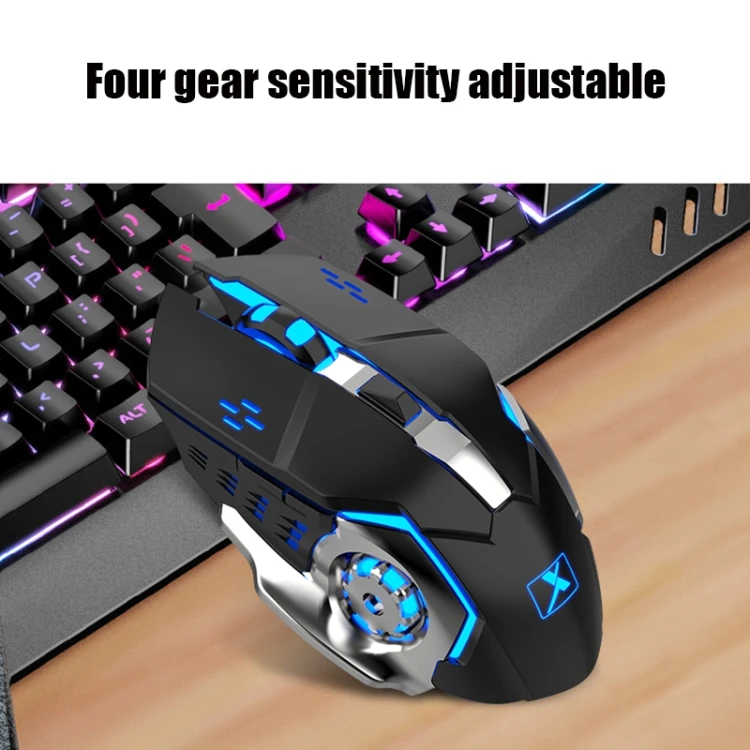 Wholesale factory price K680 RGB Rechargeable Gaming Wireless Keyboard and Mouse Set