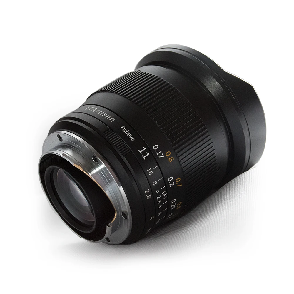  TTArtisan 11 мм F2.8 Полнокадровый ультра-широкий объектив рыбий глаз для Sony E Canon RF Nikon Z mount Camera A7R3 A7S A7RII A6300 Z6