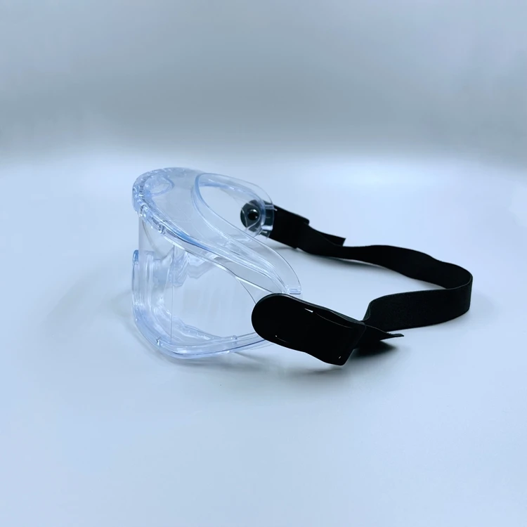 Made in China superior quality construction anti fog strap safety goggles