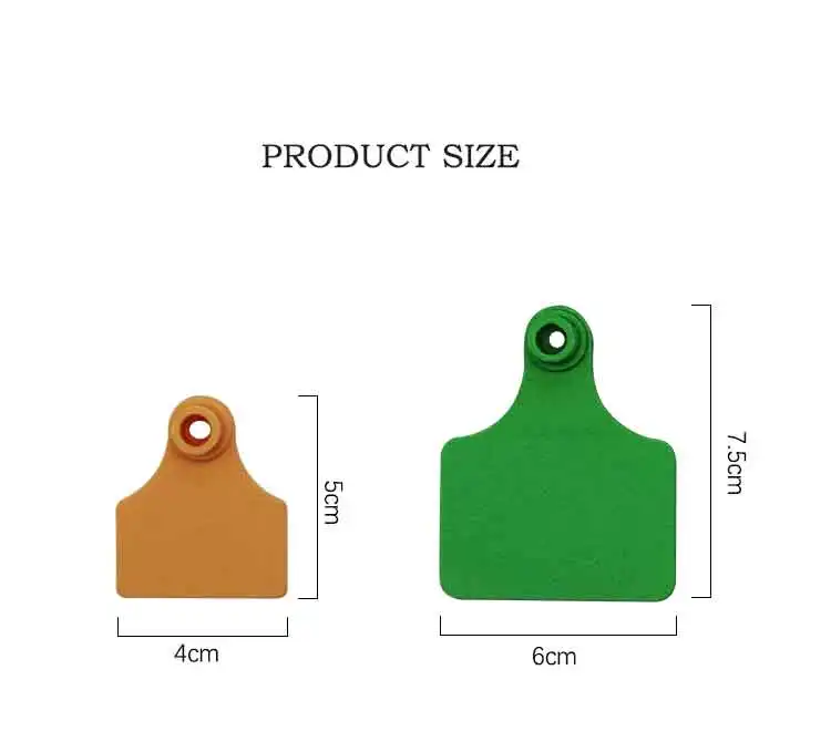 2024 HOT ear tag  TPU animal ear tag live cow cattle pig sheep ear tag marker with Applicator plier equipment