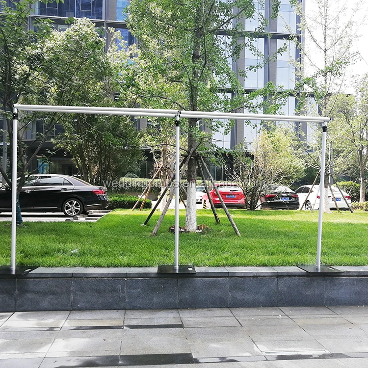 High Quality Adjustable Aluminum Event Double Crossbar Hangers Pipe And Drape On Sale