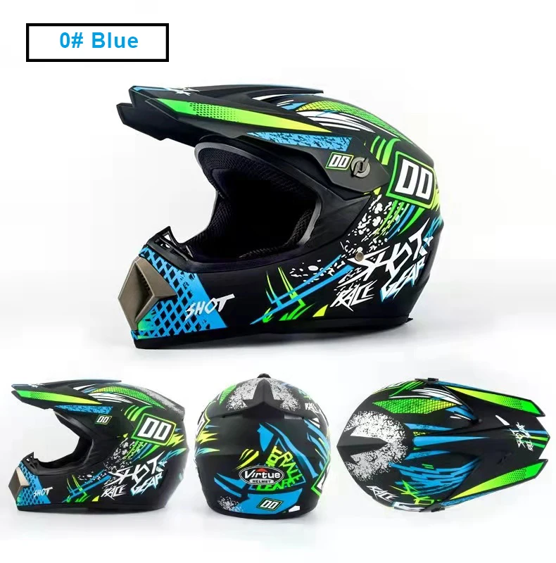 DOT OFF-ROAD motor vehicle racing motorcycle helmets GOGGLE display full face motorcycle helmet