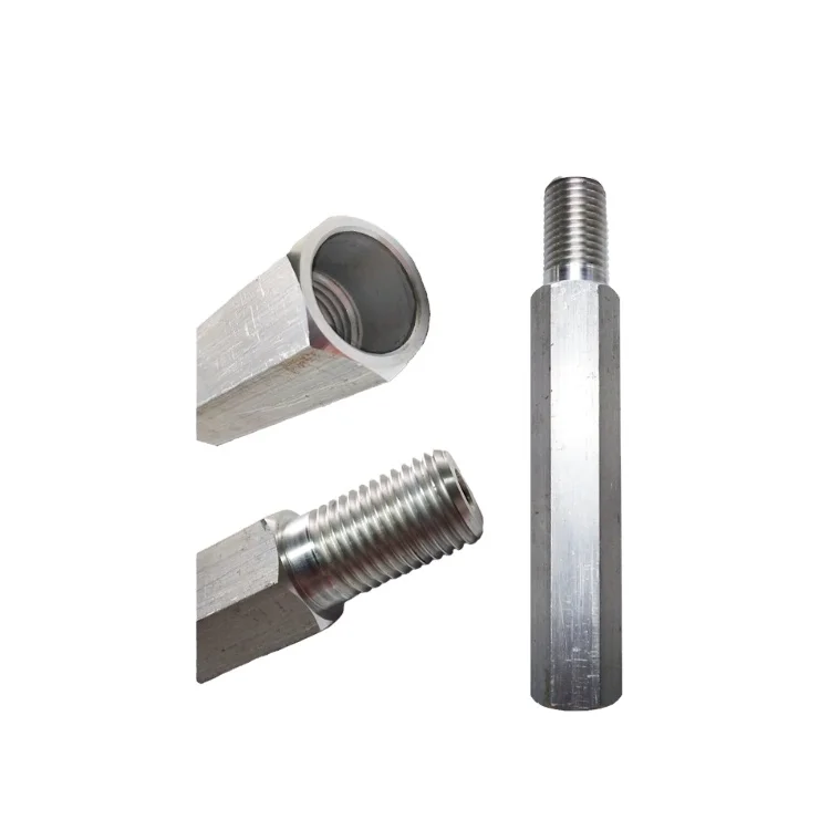 Professional 100mm Hexagon Steel Extension Rod for Diamond Drill Core Bit Accessory for Masonry Drill Power Tools