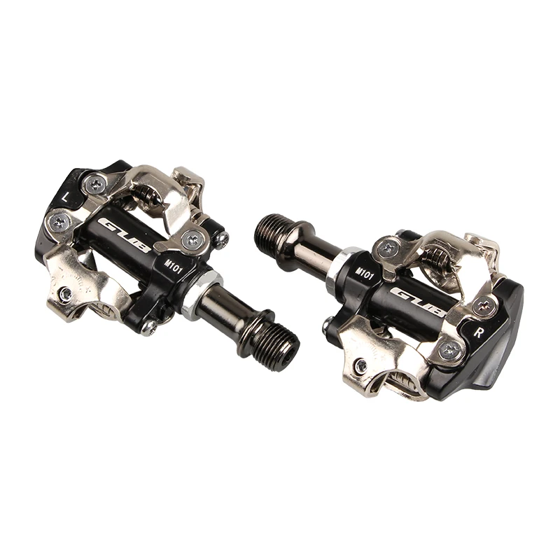 GUB Bicycle Pedal MTB Aluminum Alloy Chromium Molybdenum Steel Bearing Self-locking No Clip Pedal Splint Bicycle Accessories
