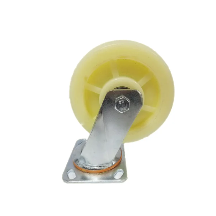 caster wheel supplier wholesale nylon fixed swivel brake castor svivel caster wheel