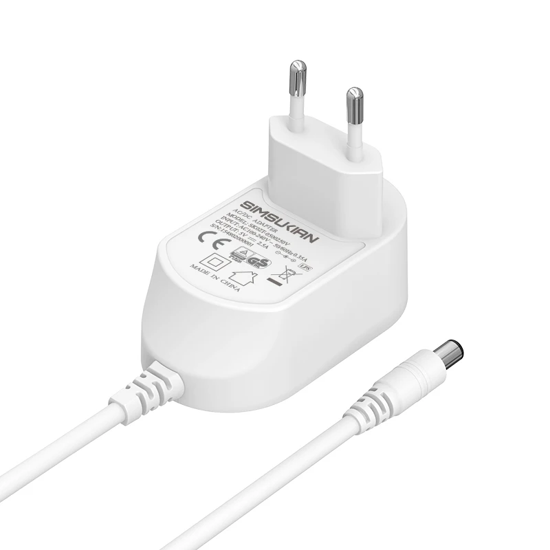 12v 1a Adapter EU Plug Switch European Gs 24v Switching 12 15v 1.6a 10v Charger 12.6v 0.15a 0.1a 24 Volt Dc Power Supply